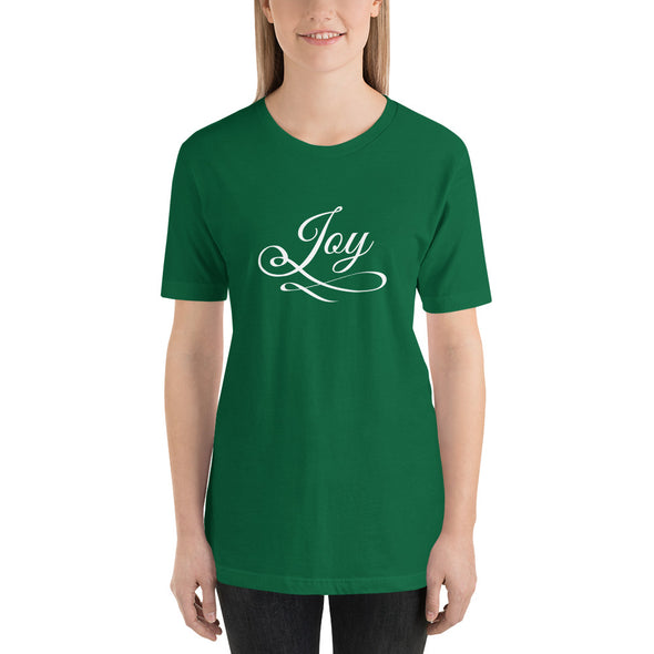 Christian Women Short-Sleeve Unisex T-Shirt-Joy wht