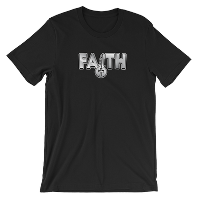 Christian Men/Women Short-Sleeve Unisex T-Shirt-Faith wht a