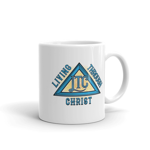 Christian Mug Living through Christ