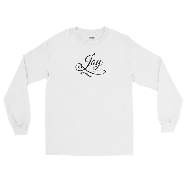 Christian Men/Women unisex Long Sleeve T-Shirt-Joy blk
