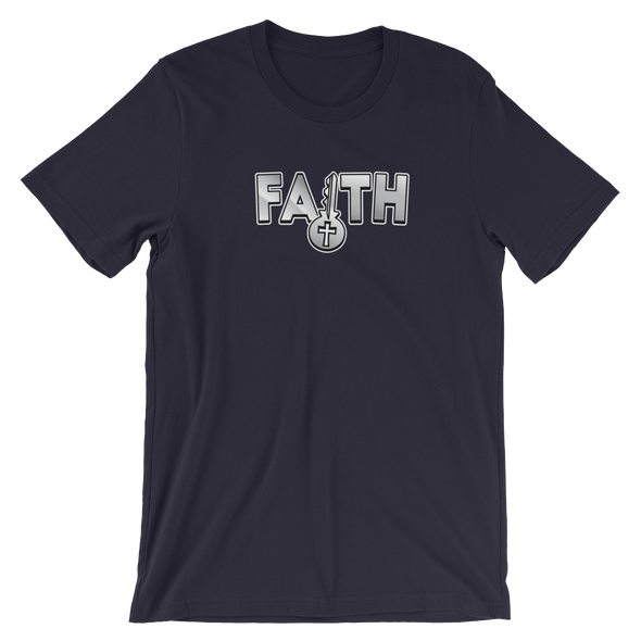 Christian Men/Women Short-Sleeve Unisex T-Shirt-Faith wht a