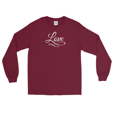 Christian Men/Women Long Sleeve T-Shirt-Love wht a