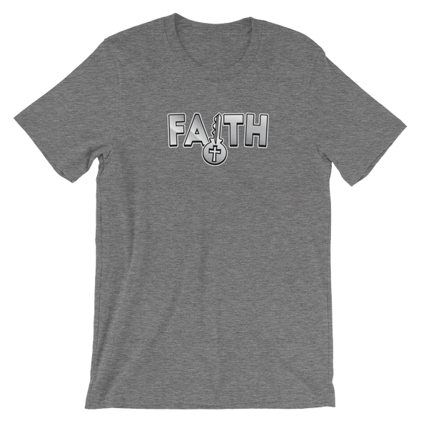 Christian Men/Women Short-Sleeve Unisex T-Shirt-Faith wht a