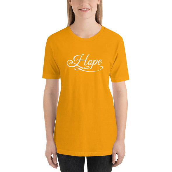 Christian Women Short-Sleeve Unisex T-Shirt-Hope wht a