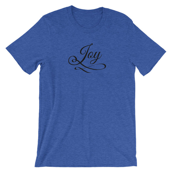 Short-Sleeve Unisex T-Shirt - Joy blk