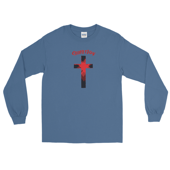 Christian Men's/Women's Long Sleeve T-Shirt- Salvation