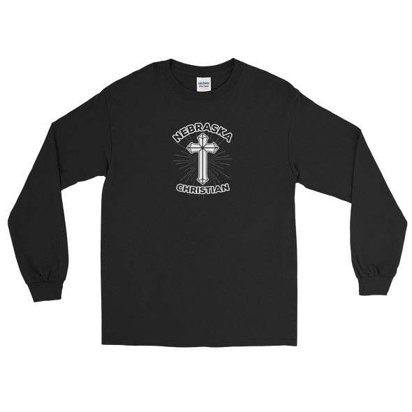 Christian Men/Women Long Sleeve T-Shirt Nebraska Christian