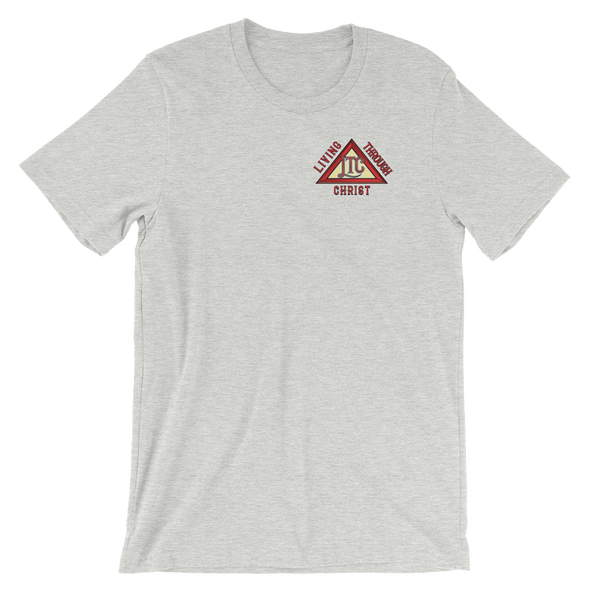 Christian Men/Women unisex t-shirt - LTC red pocket