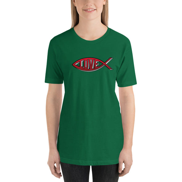 Christian Women Short-Sleeve Unisex T-Shirt-Love