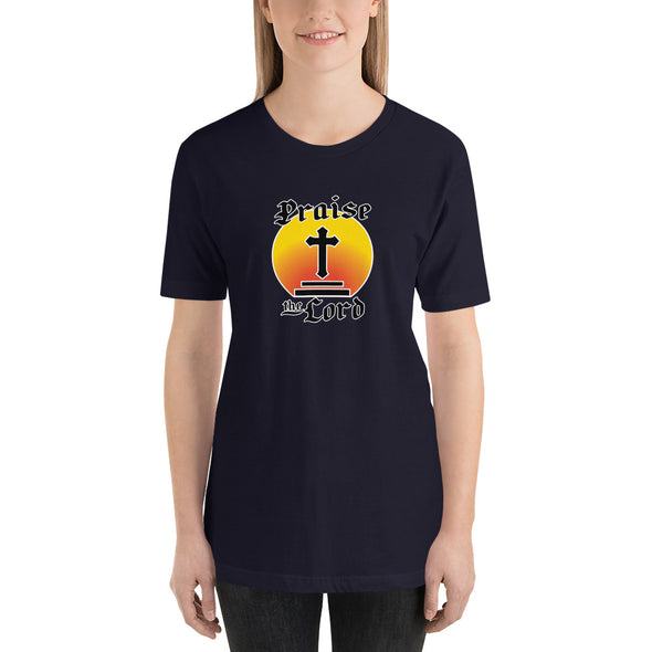 Christian Women Short-Sleeve Unisex T-Shirt- Praise the Lord