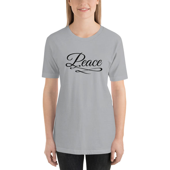 Christian Women Short-Sleeve Unisex T-Shirt-Peace blk