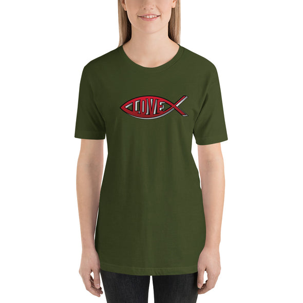 Christian Women Short-Sleeve Unisex T-Shirt-Love