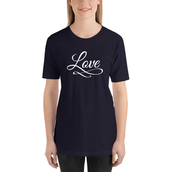 Christian Women Short-Sleeve Unisex T-Shirt- love wht a