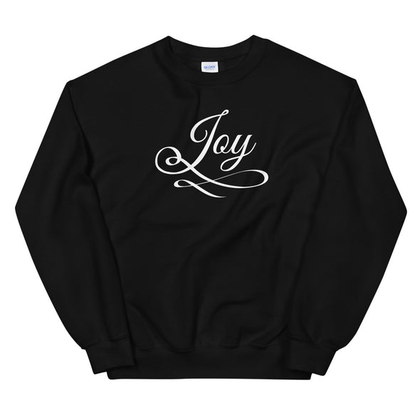 Christian Men/Women Unisex Sweatshirt Joy wht