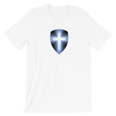 Christian Men/Women Short-Sleeve Unisex T-Shirt - Shield cross