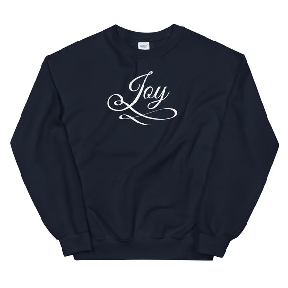 Christian Men/Women Unisex Sweatshirt - Joy wht