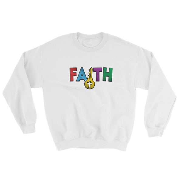 Christian Men/Women Sweatshirt Faith