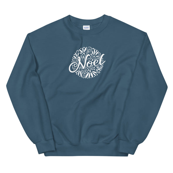 Christian Men/Women Unisex Sweatshirt- Noel wht