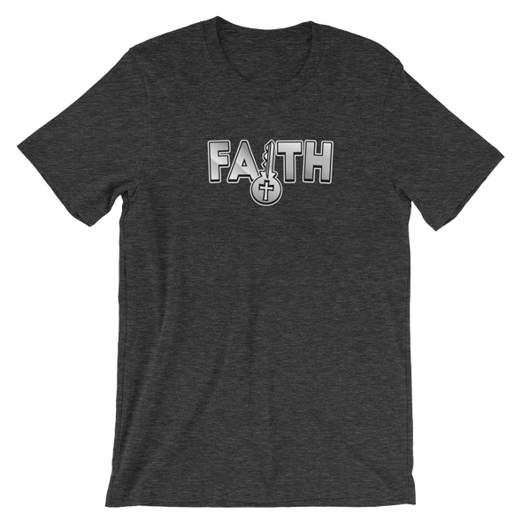 Christian Men/Women Short-Sleeve Unisex T-Shirt-Faith wht a