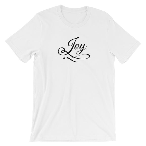 Short-Sleeve Unisex T-Shirt - Joy blk