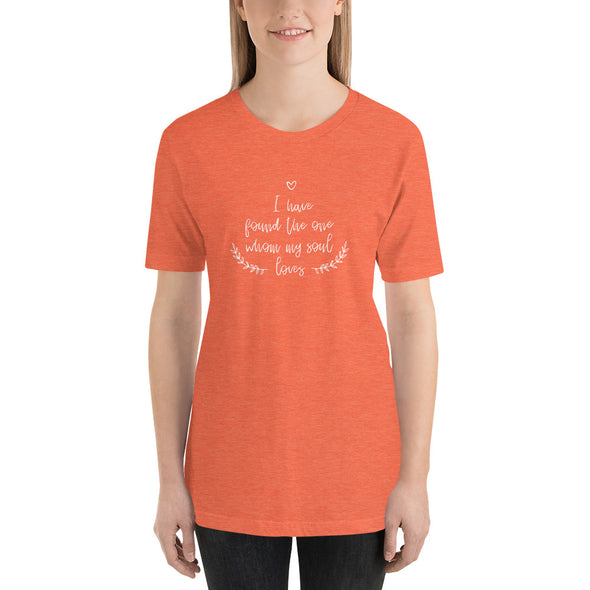 Christian Women Short-Sleeve Unisex T-Shirt-Found the one wht