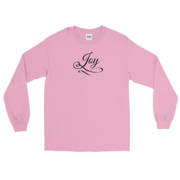 Christian Men/Women unisex Long Sleeve T-Shirt-Joy blk