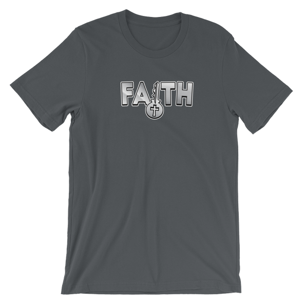 Christian Men/Women Short-Sleeve Unisex T-Shirt-Faith wht a