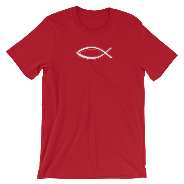 Christian Men/Women Short-Sleeve T-Shirt Fish