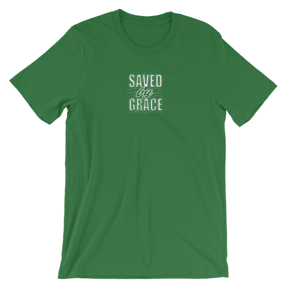Christian Men/Women Short-Sleeve T-Shirt Saved by Grace