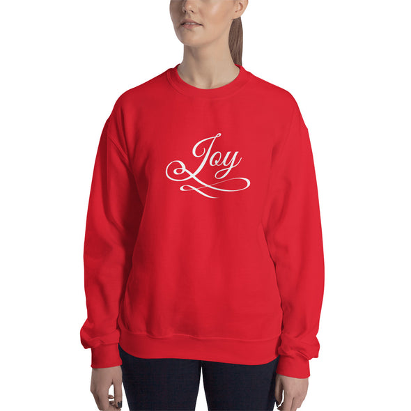 Christian Men/Women Sweatshirt-Joy wht