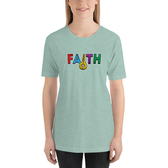 Christian Women Short-Sleeve Unisex T-Shirt- Faith