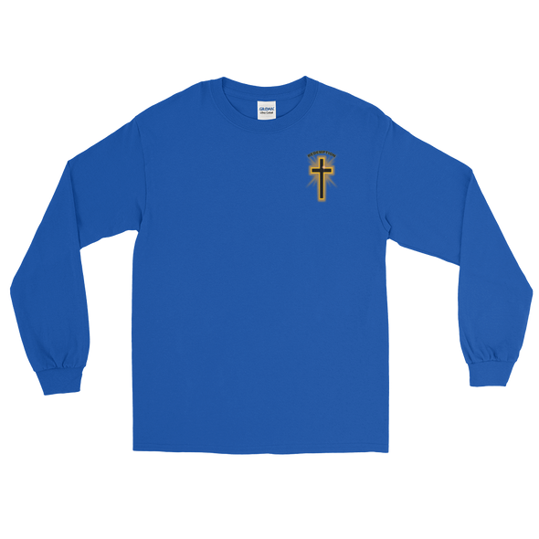 Christian Men/Women Long Sleeve T-Shirt Redemption pocket