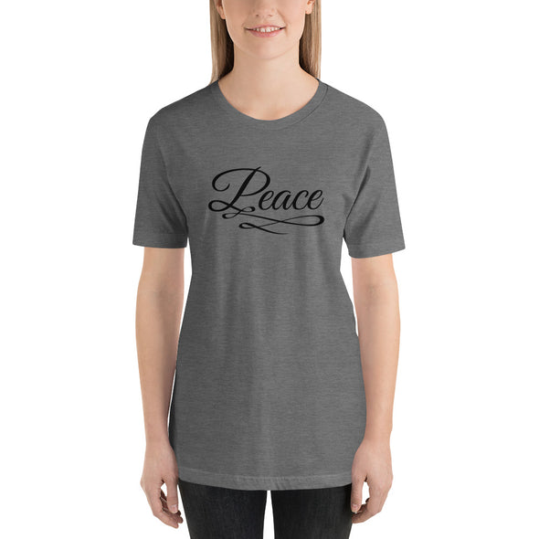 Christian Women Short-Sleeve Unisex T-Shirt-Peace blk