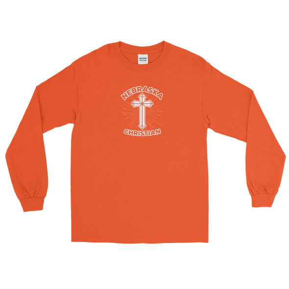 Christian Men/Women Long Sleeve T-Shirt Nebraska Christian