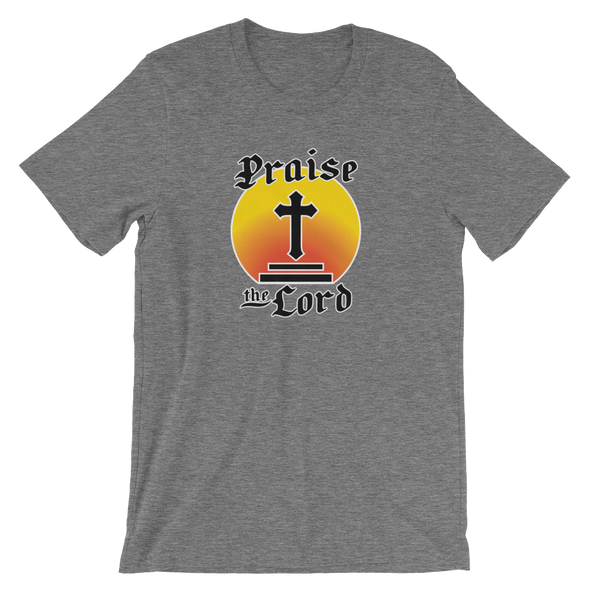 Christian Unisex short sleeve t-shirt praise the Lord