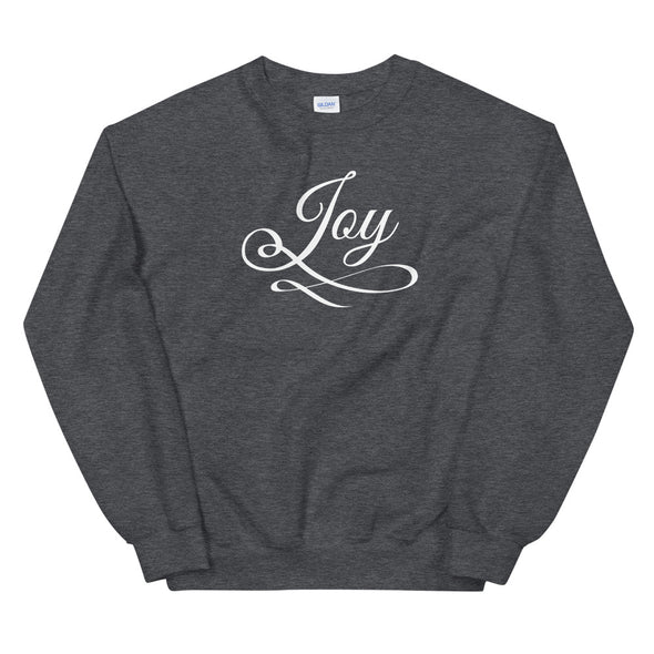 Christian Men/Women Unisex Sweatshirt Joy wht