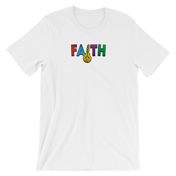 Christian Men/Women Short-Sleeve T-Shirt Key to Faith