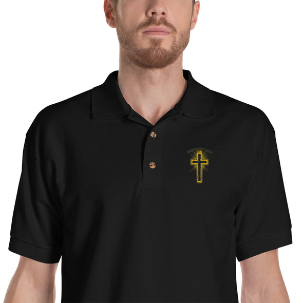 Christian Men/Women Embroidered Polo Shirt-Redemption